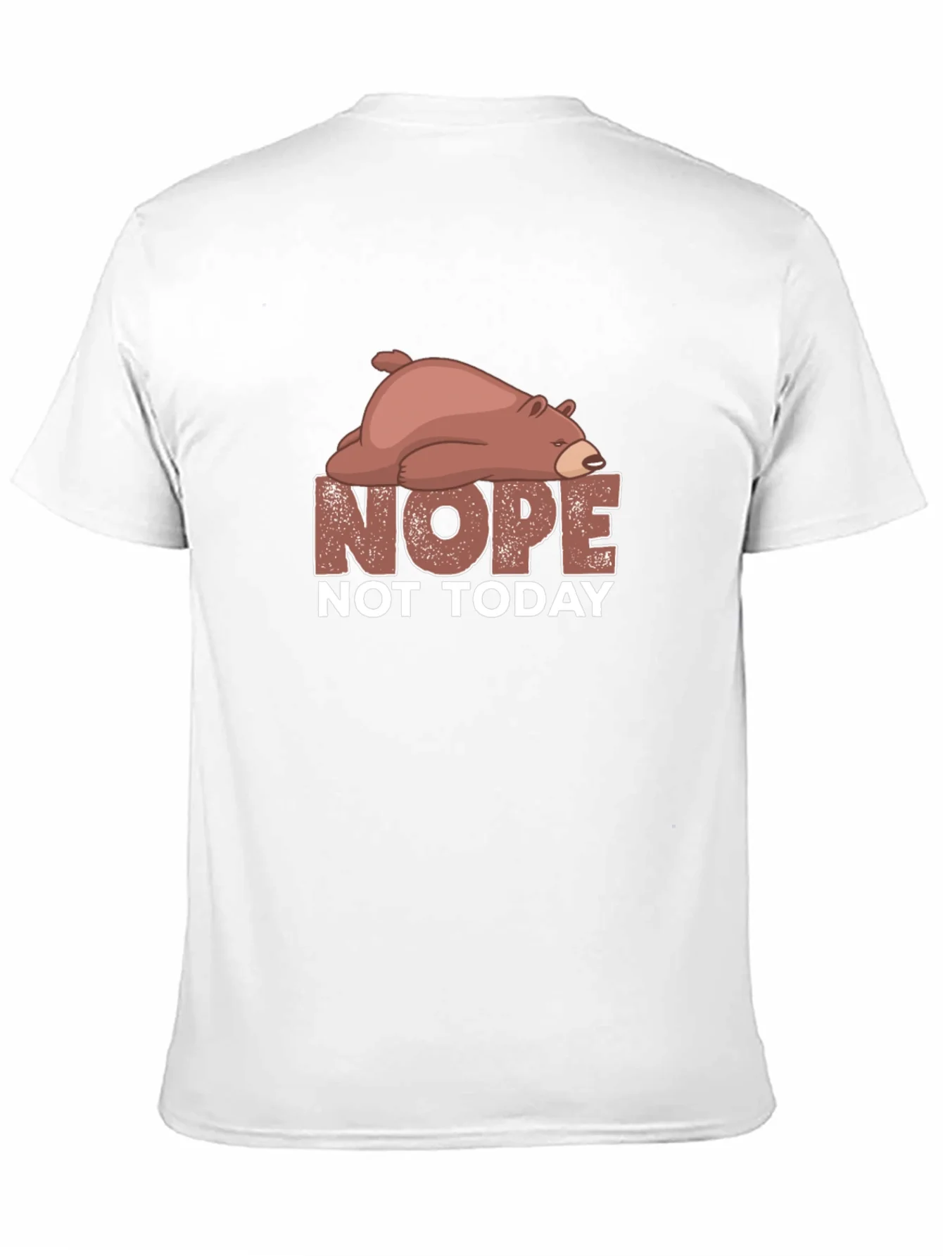 Camiseta Oso Perezoso: Nope Not Today