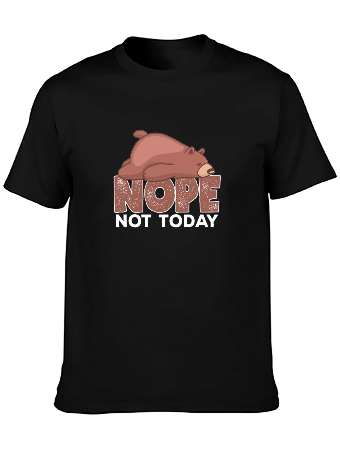 Camiseta Oso Perezoso: Nope Not Today