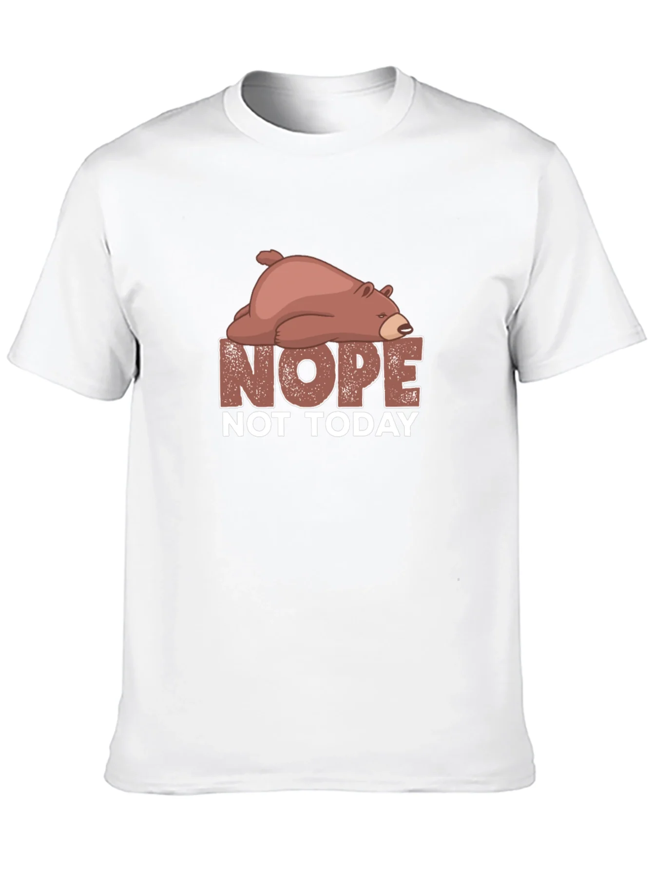 Camiseta Oso Perezoso: Nope Not Today