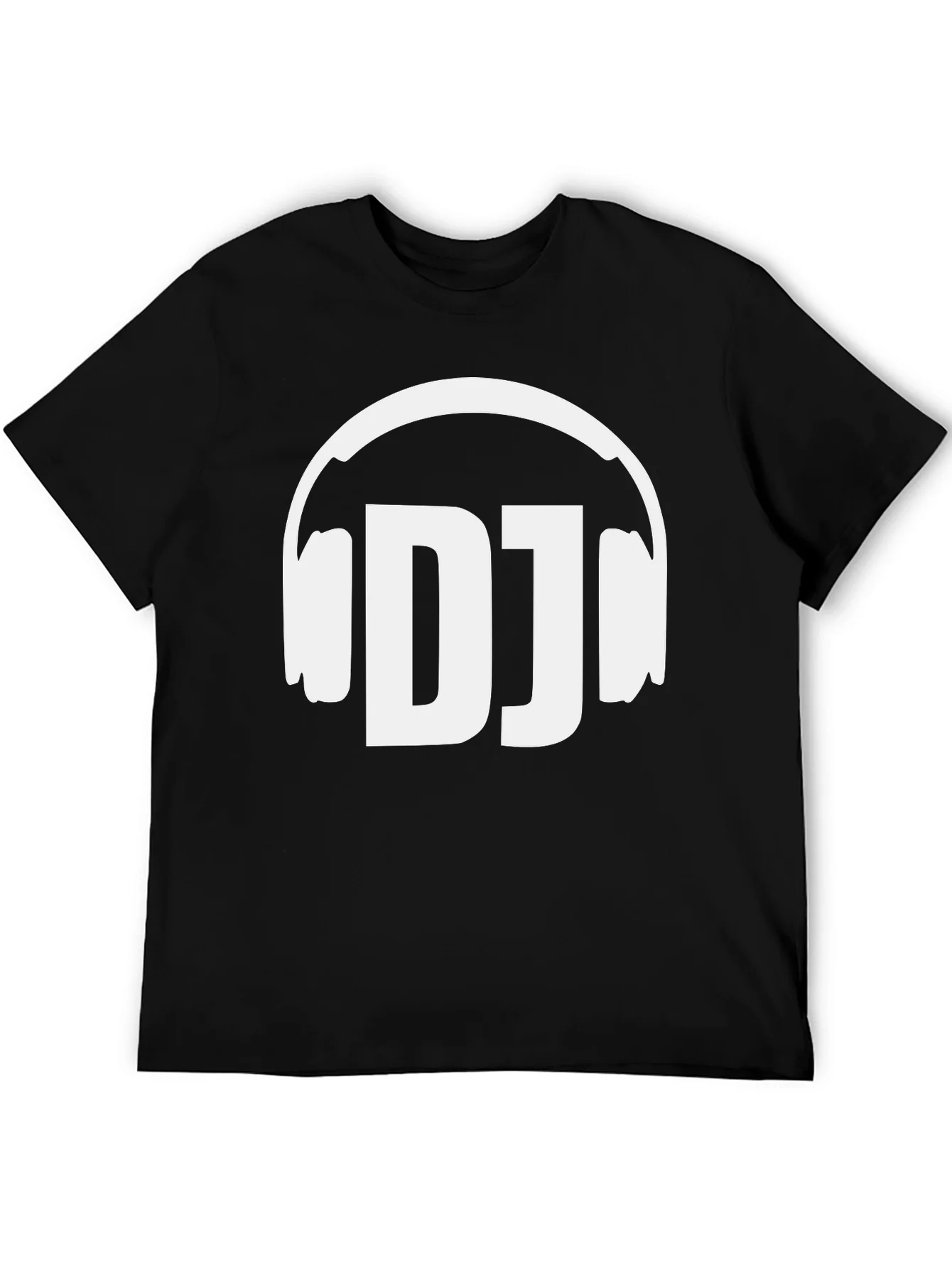 Rebbecca DJ Headphones Graphic Tee - Black