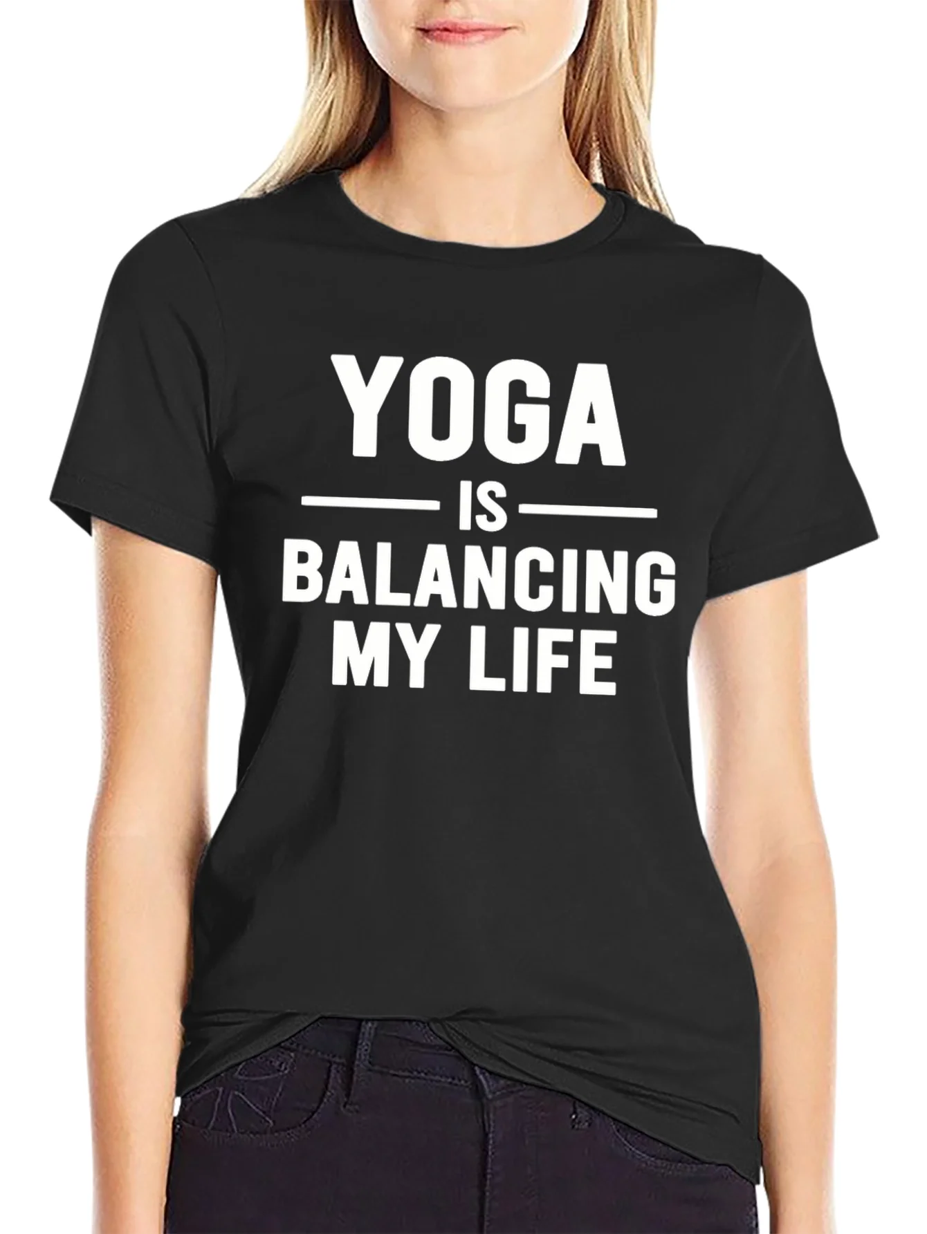 Camiseta Yoga Balancing My Life