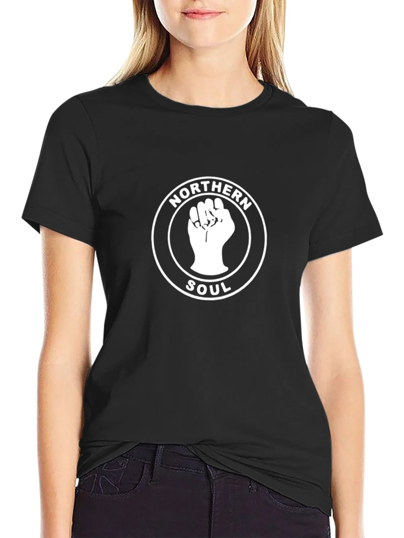 Camiseta Negra Hombre Northern Soul