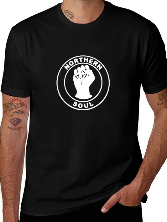 Camiseta Negra Hombre Northern Soul
