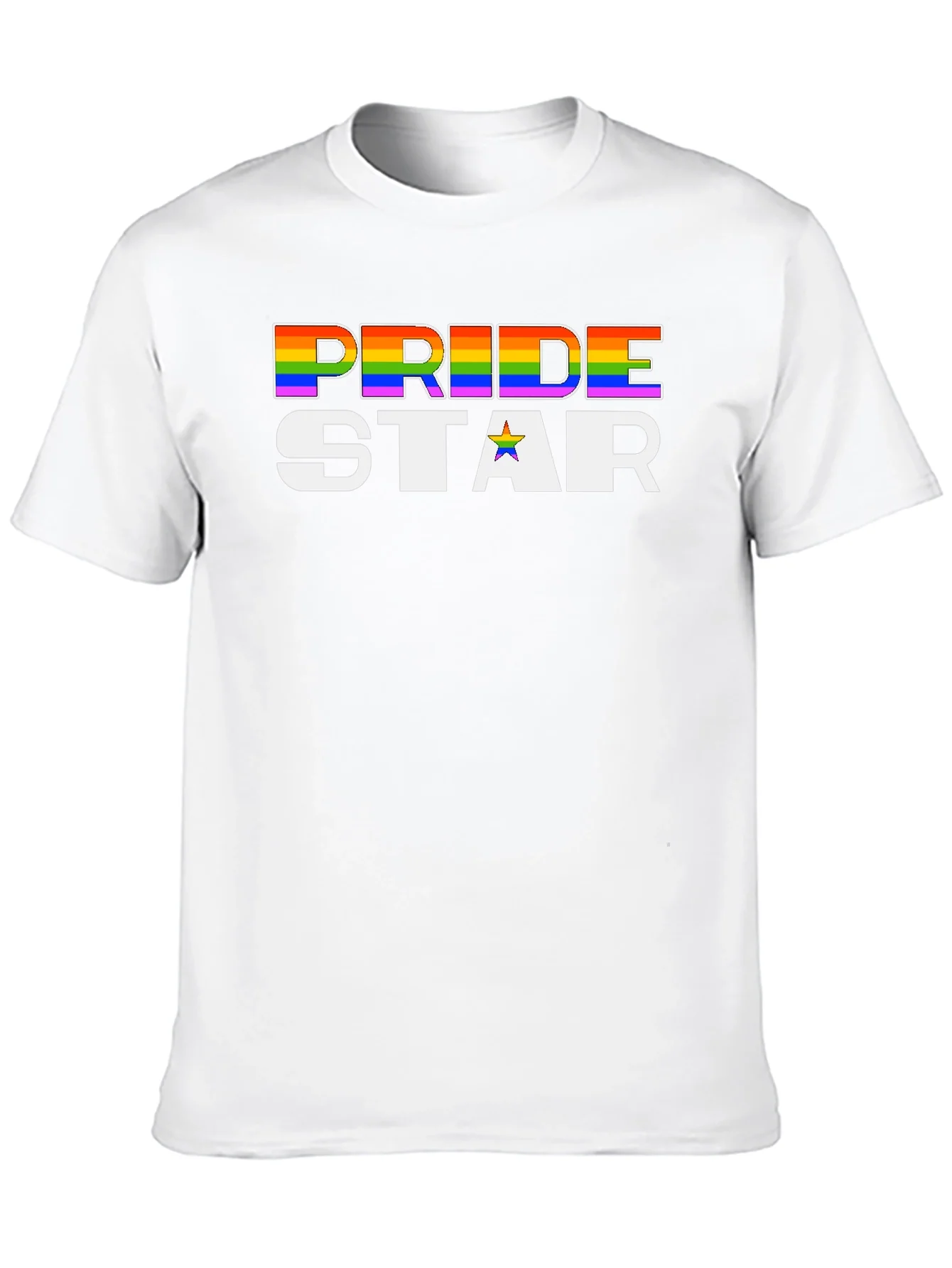 Camiseta Negra Pride Star