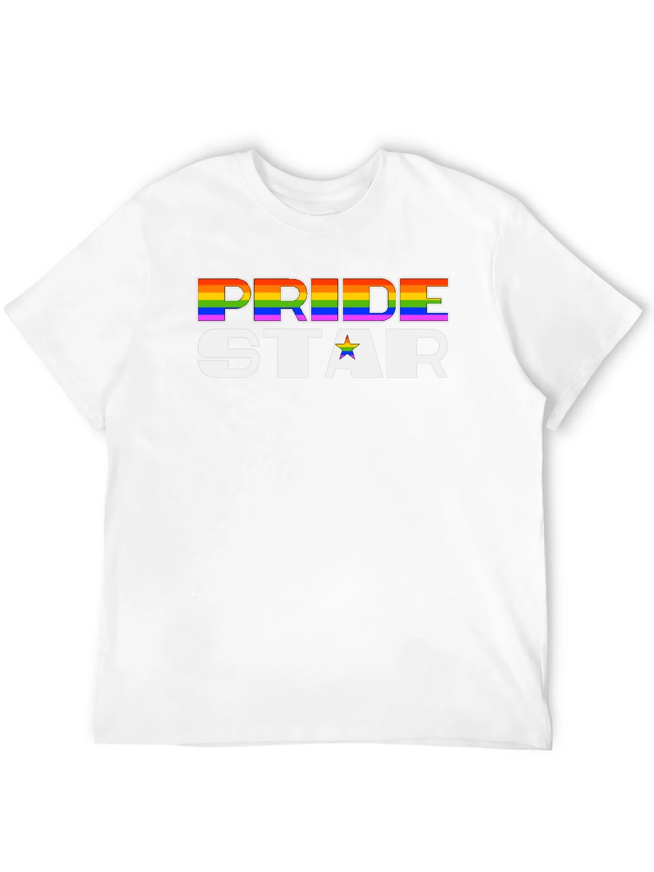 Camiseta Negra Pride Star