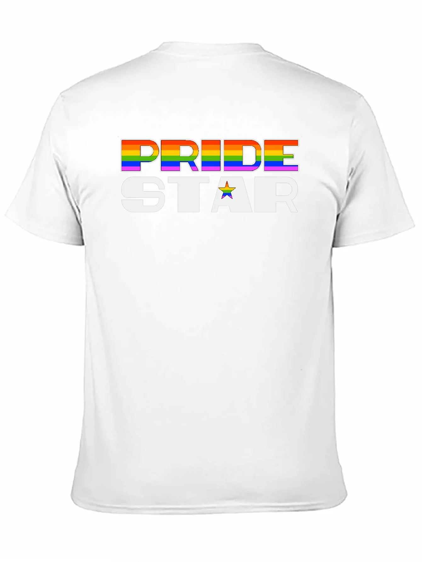 Camiseta Negra Pride Star