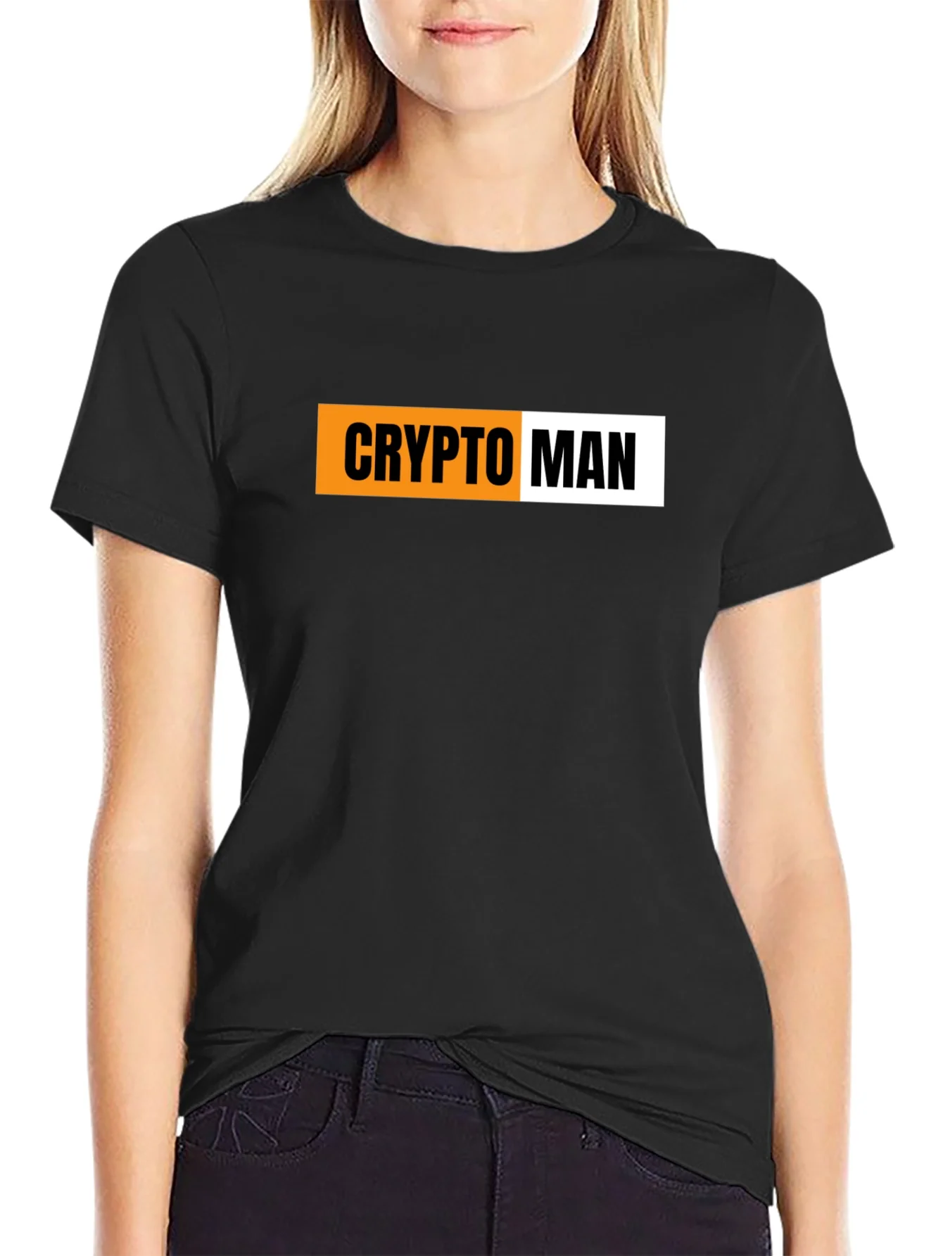 Camiseta Crypto Man - Dise?o Moderno