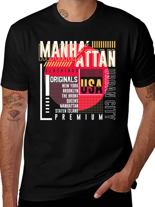 Camiseta Urbana Manhattan Premium