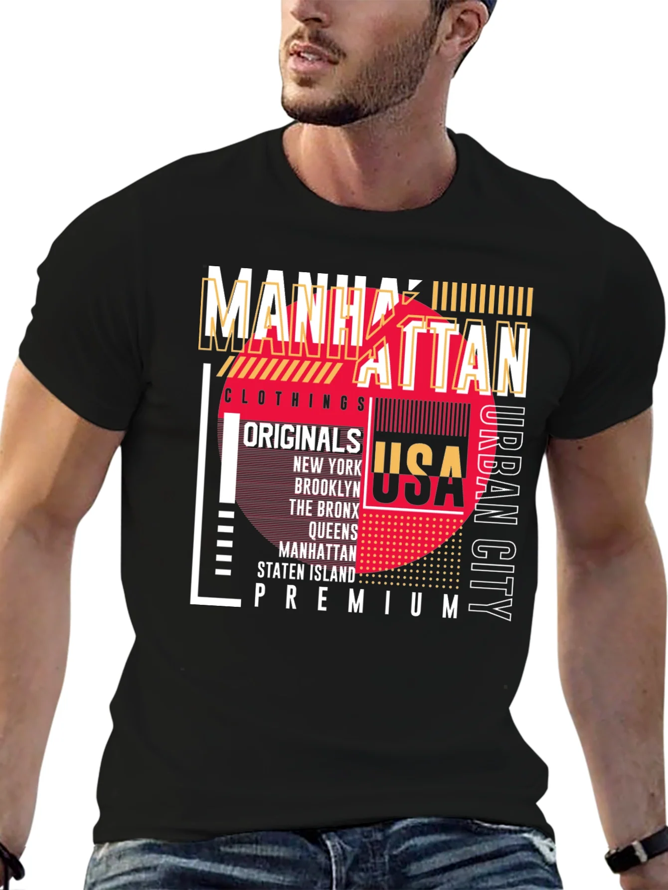 Camiseta Urbana Manhattan Premium