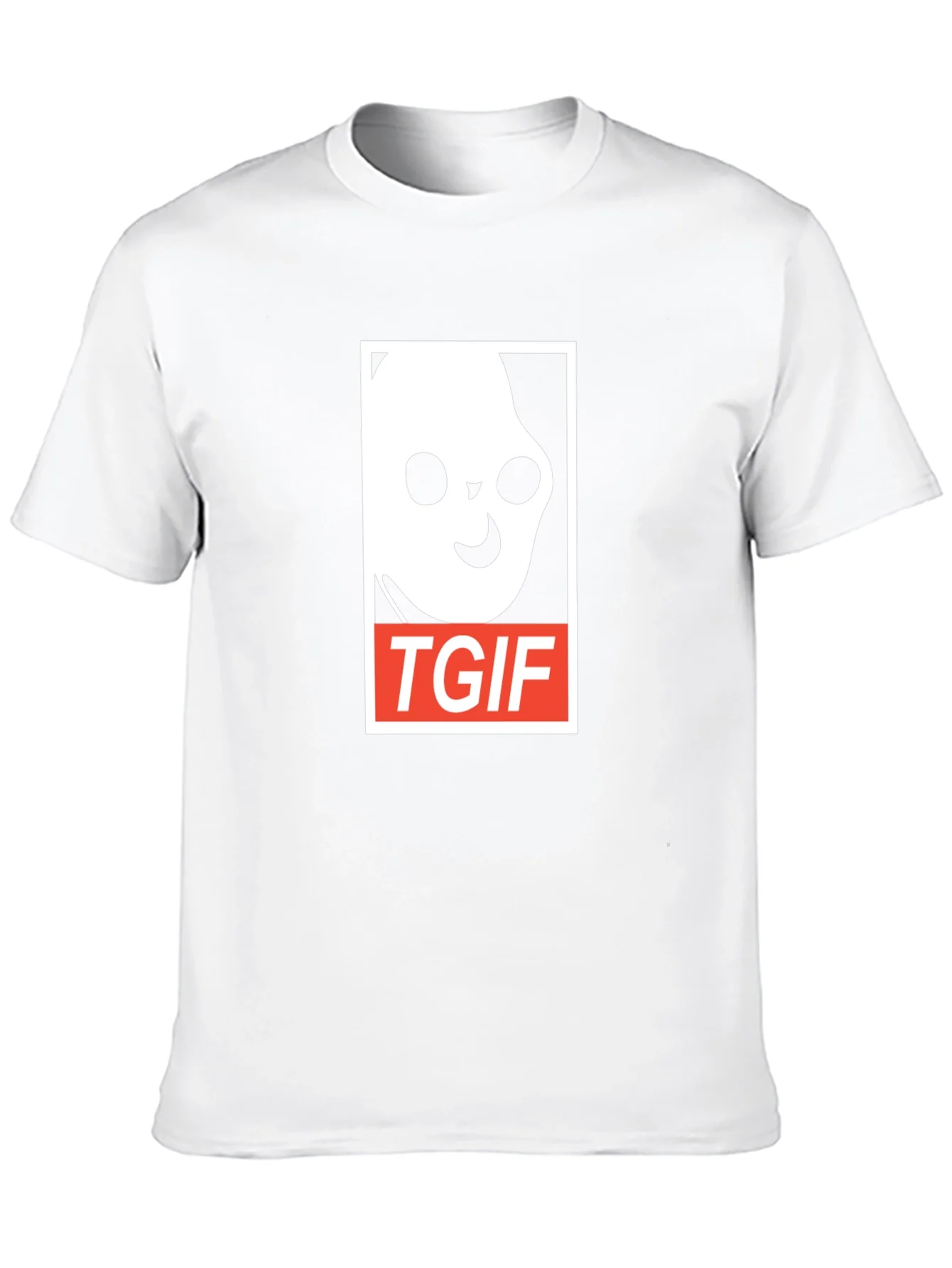 Rebbecca TGIF Ghost Graphic Tee - Soft Cotton Blend