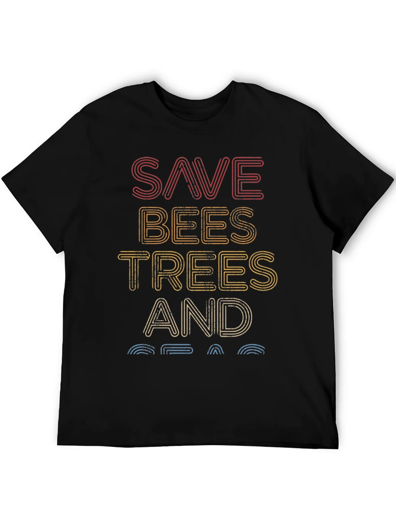 Camiseta Salva Abejas ¨¢rboles y Oc¨¦anos