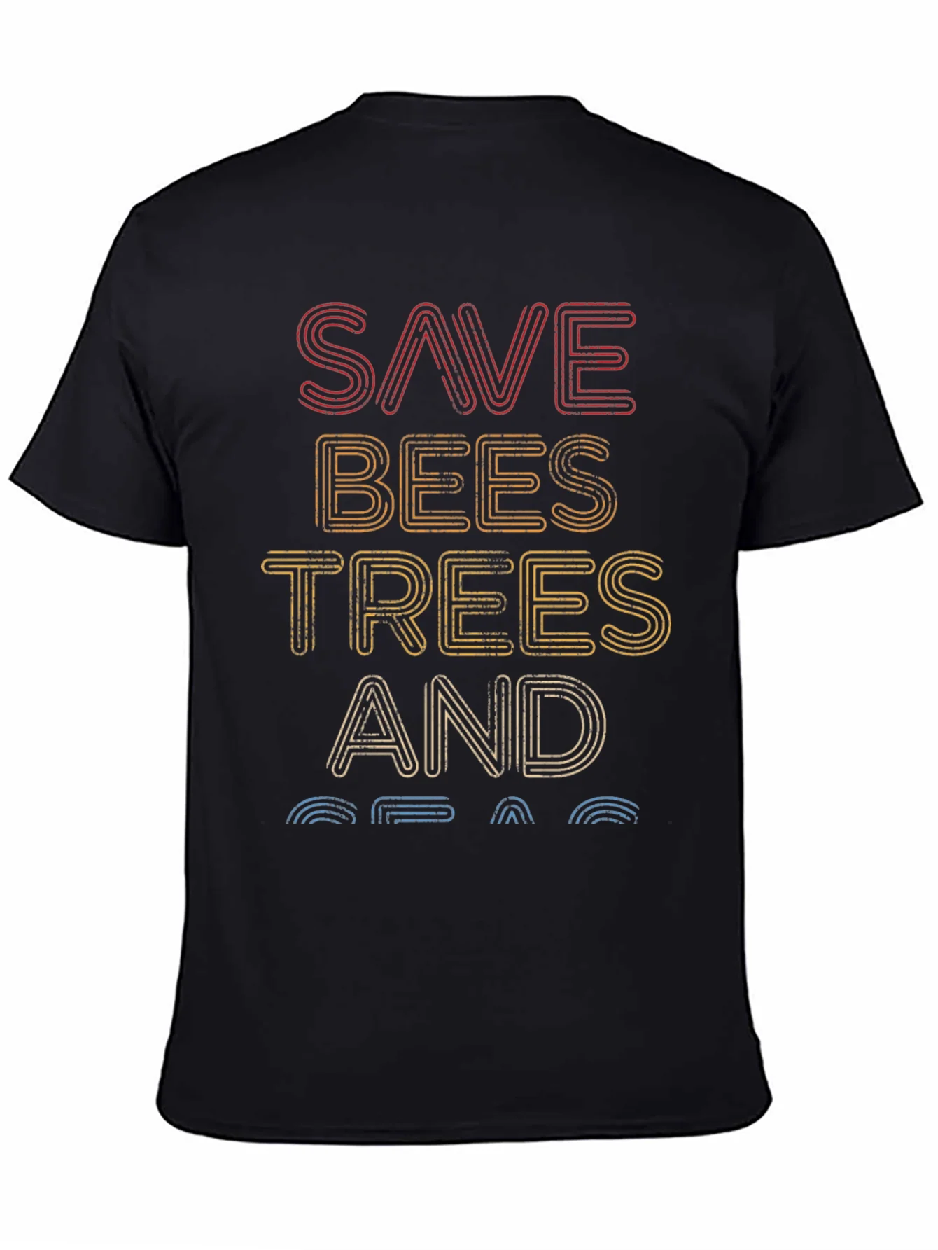 Camiseta Salva Abejas ¨¢rboles y Oc¨¦anos