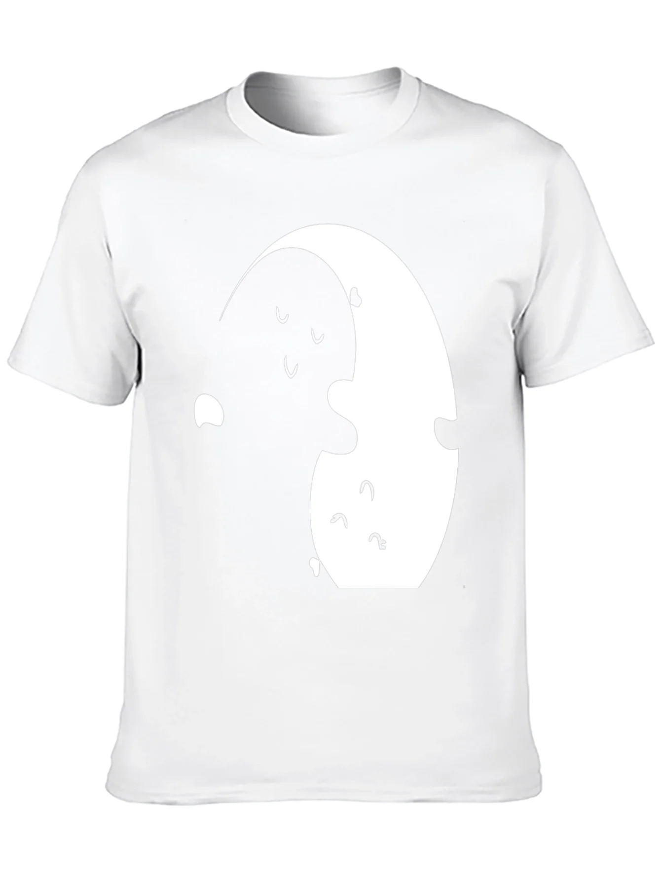 Camiseta Yin Yang de Fantasmas