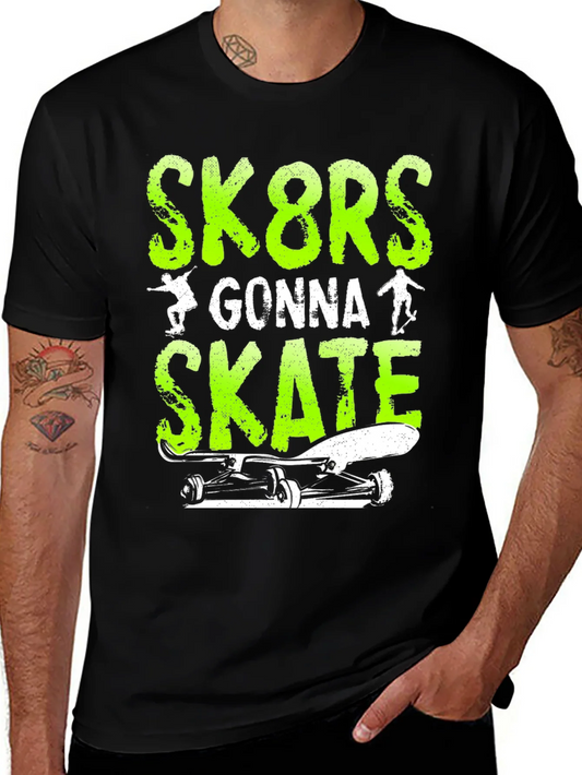 Camiseta SK8RS Gonna Skate para amantes del skate