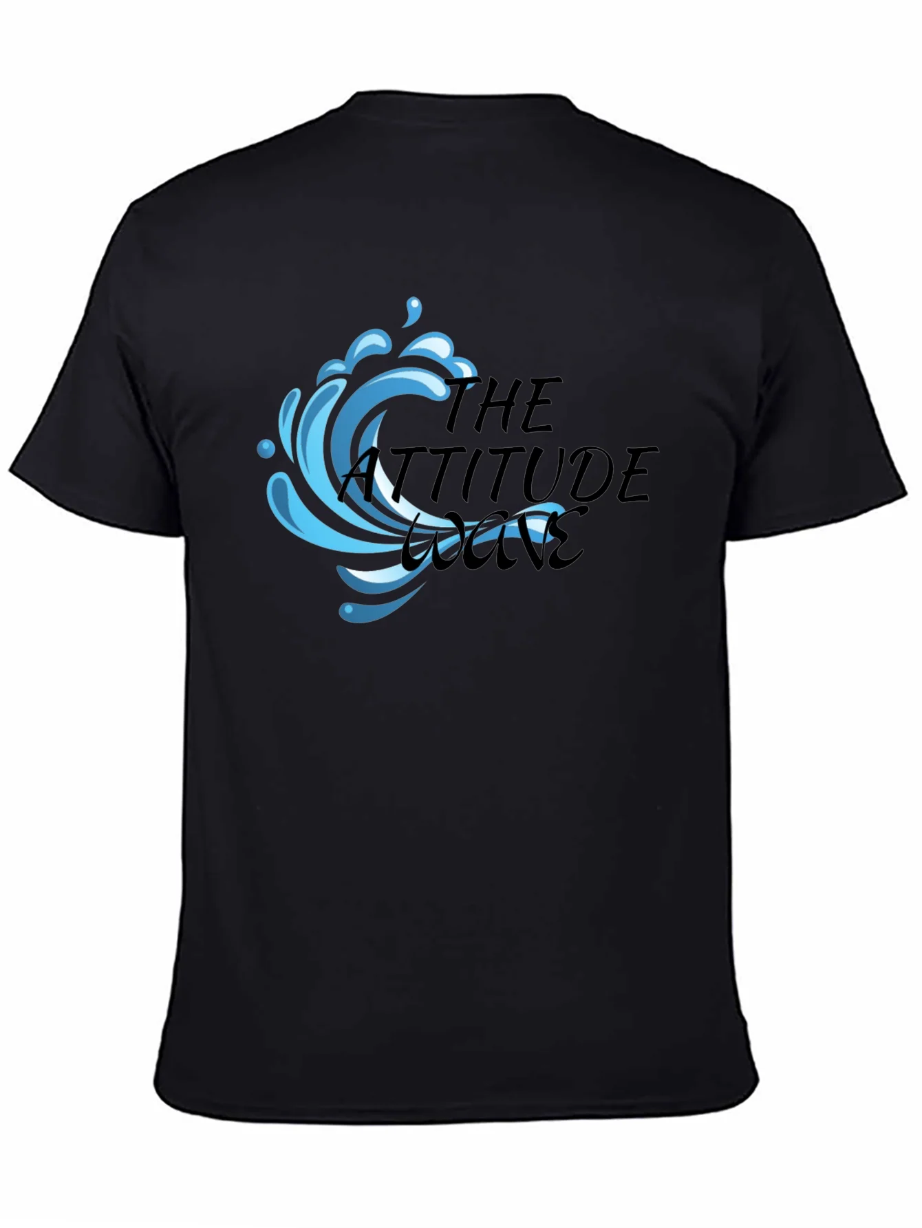 Camiseta Negra The Attitude Wave