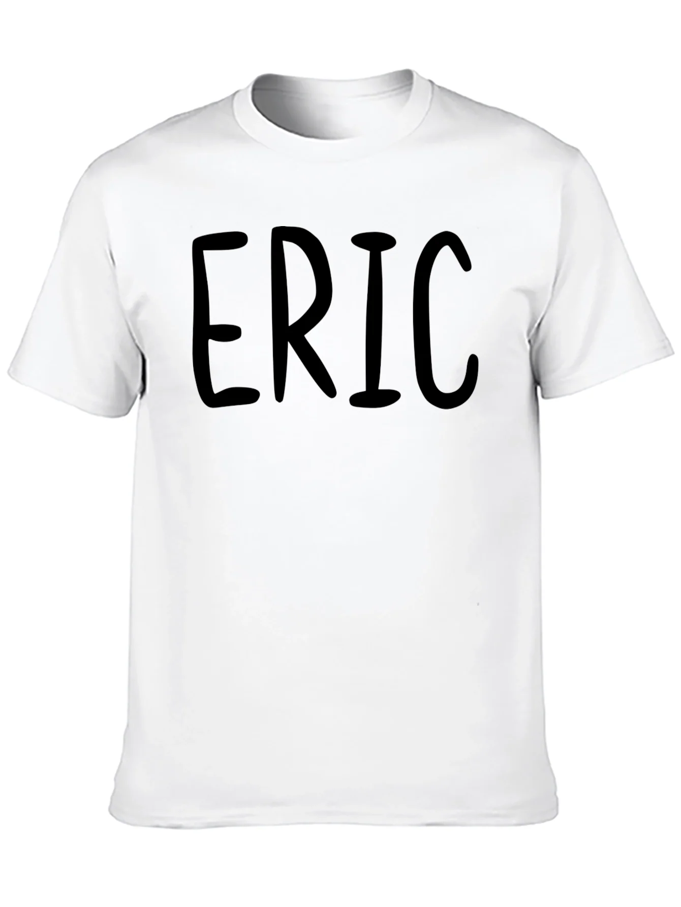 Rebbecca ERIC Black Graphic Tee - Custom Name T-Shirt