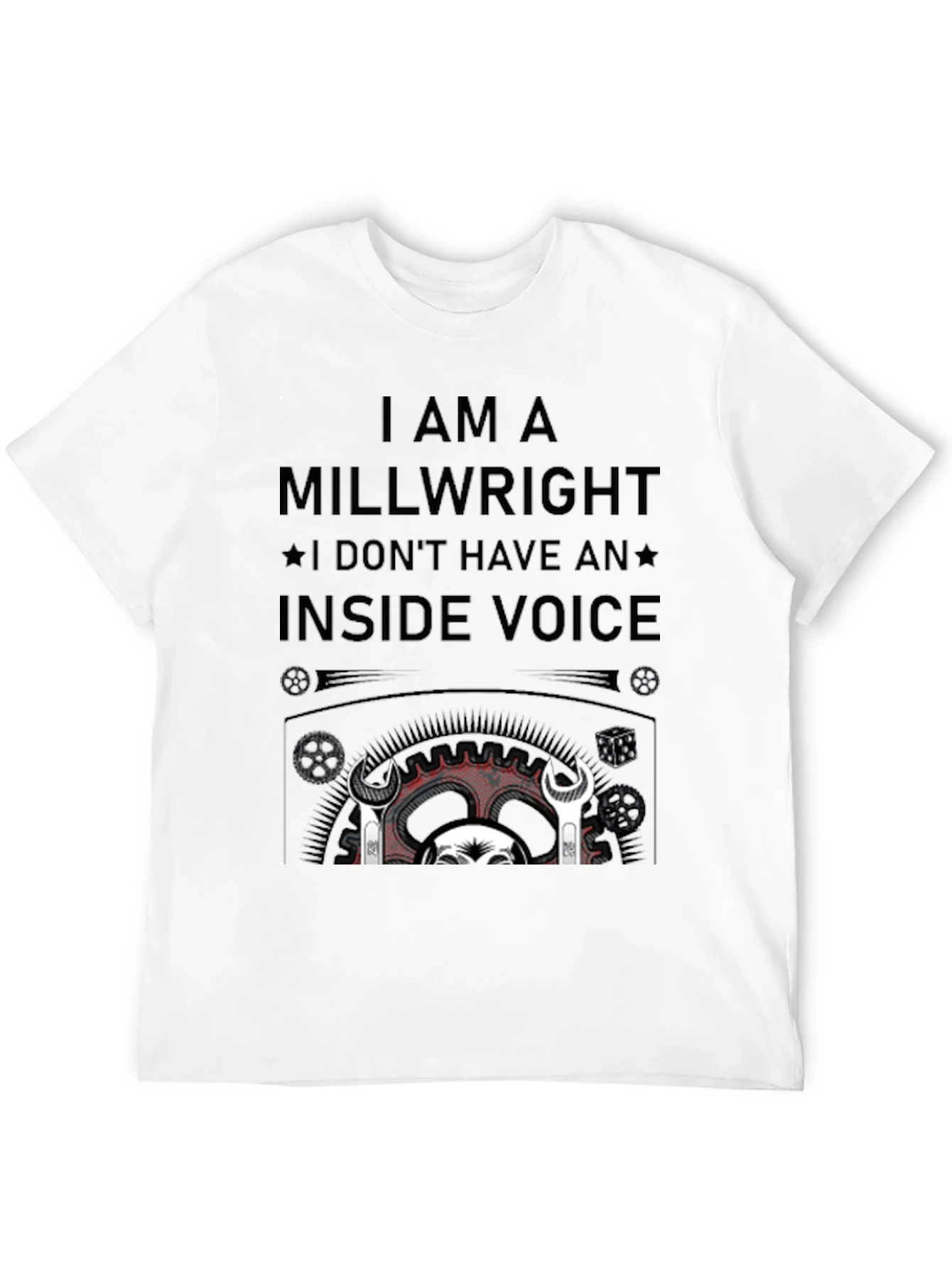 Camiseta Negra Millwright: Sin Voz Interior