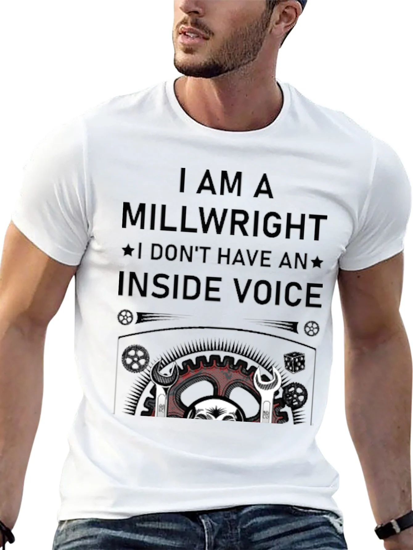 Camiseta Negra Millwright: Sin Voz Interior