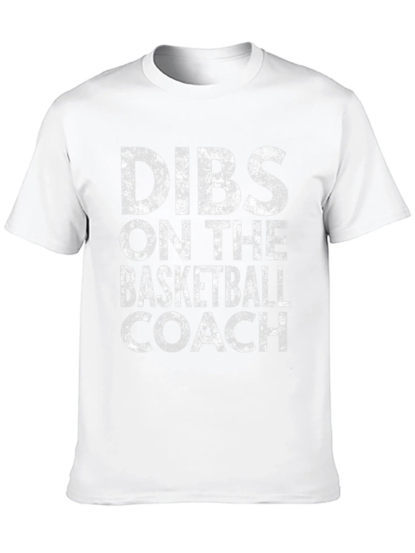 Camiseta Negra: Dibs on the Basketball Coach