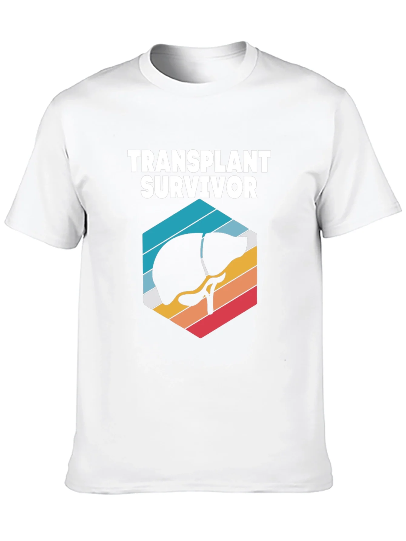 Rebbecca Transplant Survivor T-Shirt Liver Graphic Tee