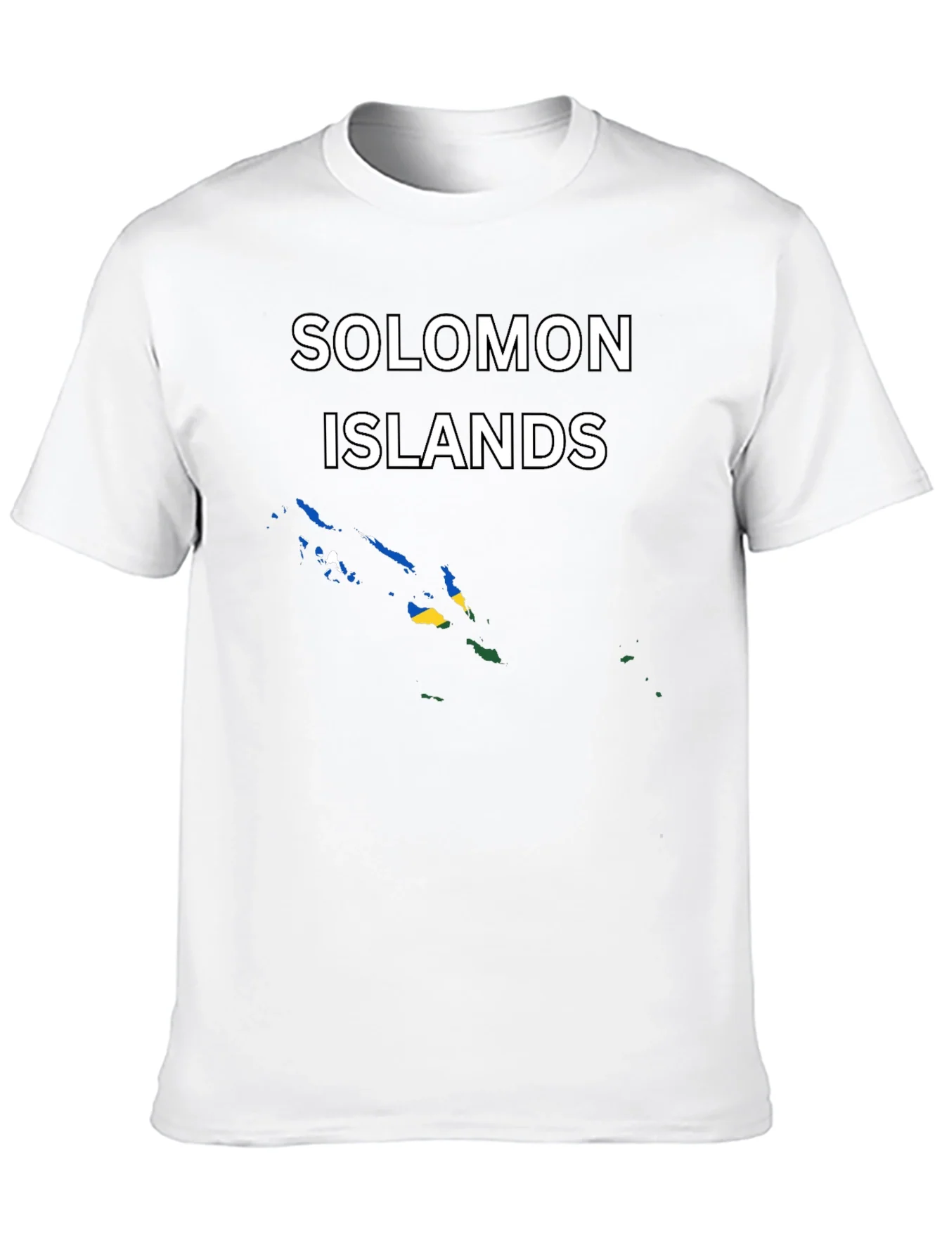 Camiseta Islas Salom¨®n Dise?o ¨²nico