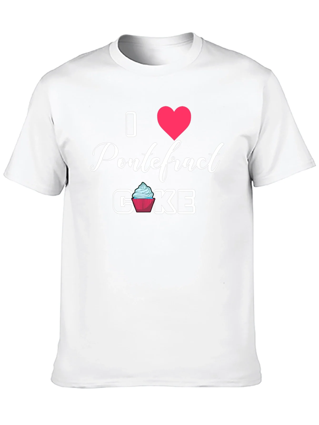 Camiseta Negra I Love Pontefract Cake