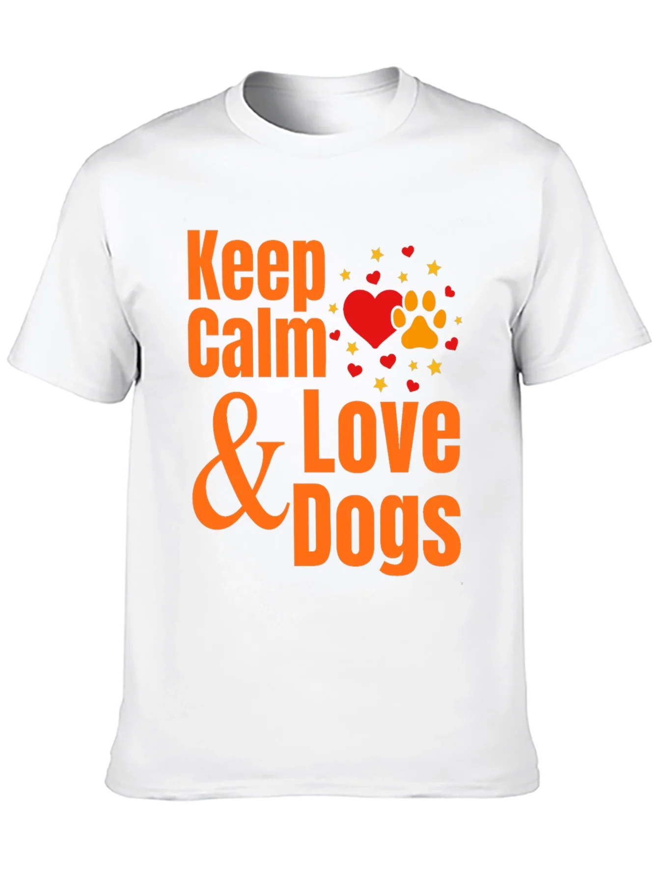 Rebbecca Keep Calm & Love Dogs T-Shirt