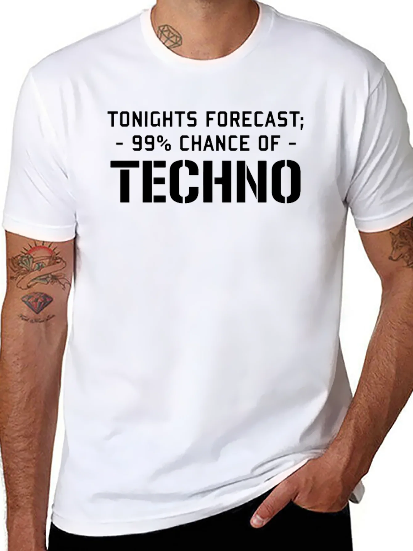 Camiseta Techno Pron¨®stico 99%