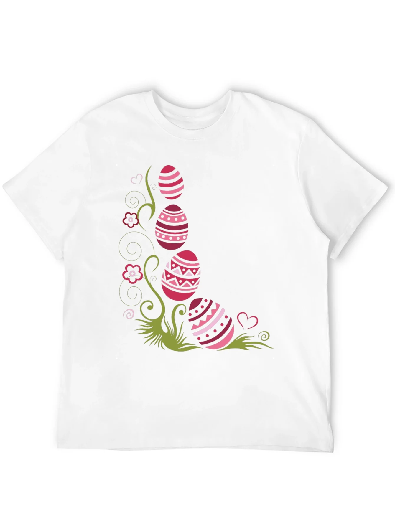 Rebbecca Easter Eggs Graphic Tee - Black Cotton Shirt