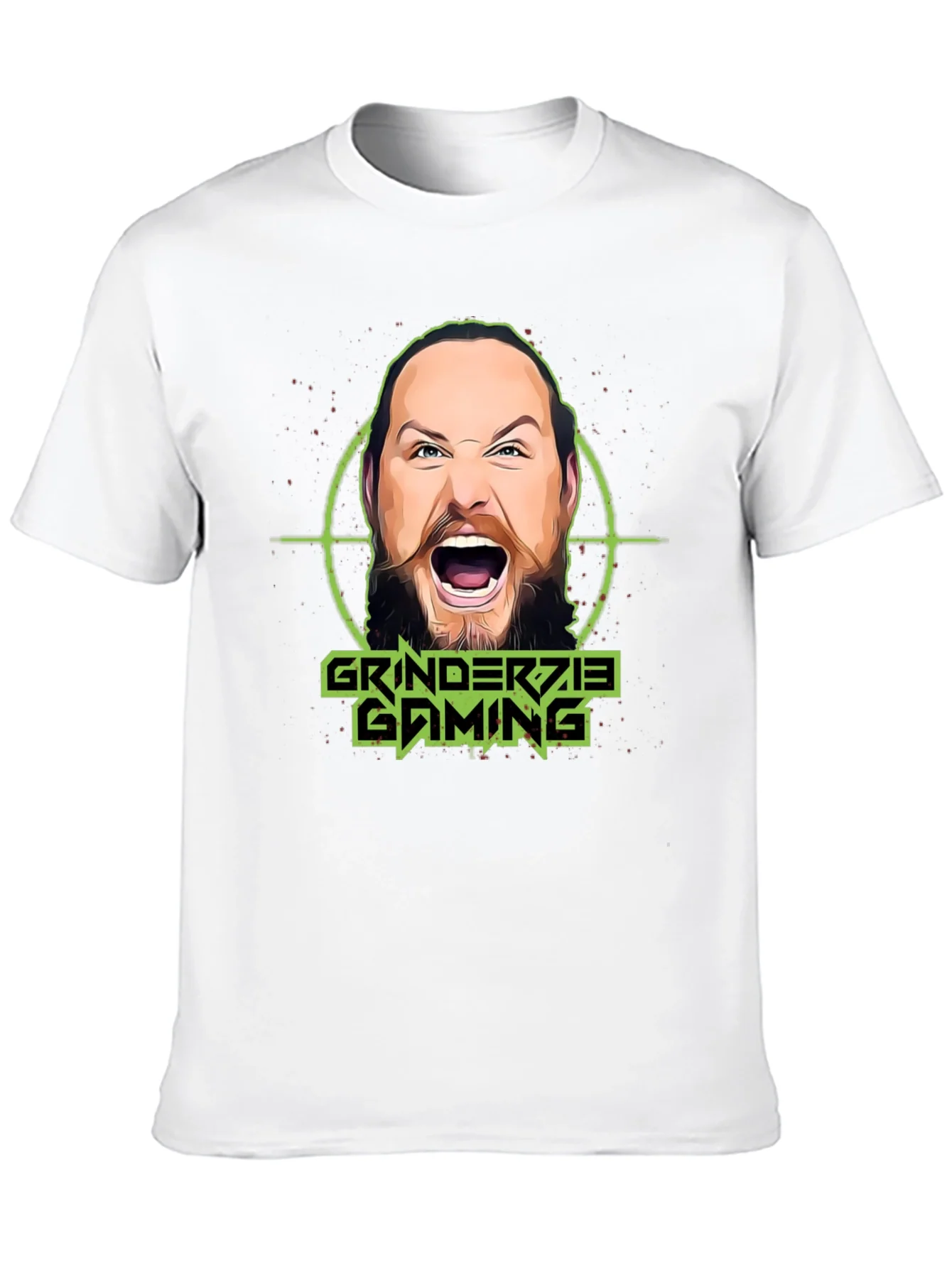Camiseta Grinderzie Gaming Negra Unisex