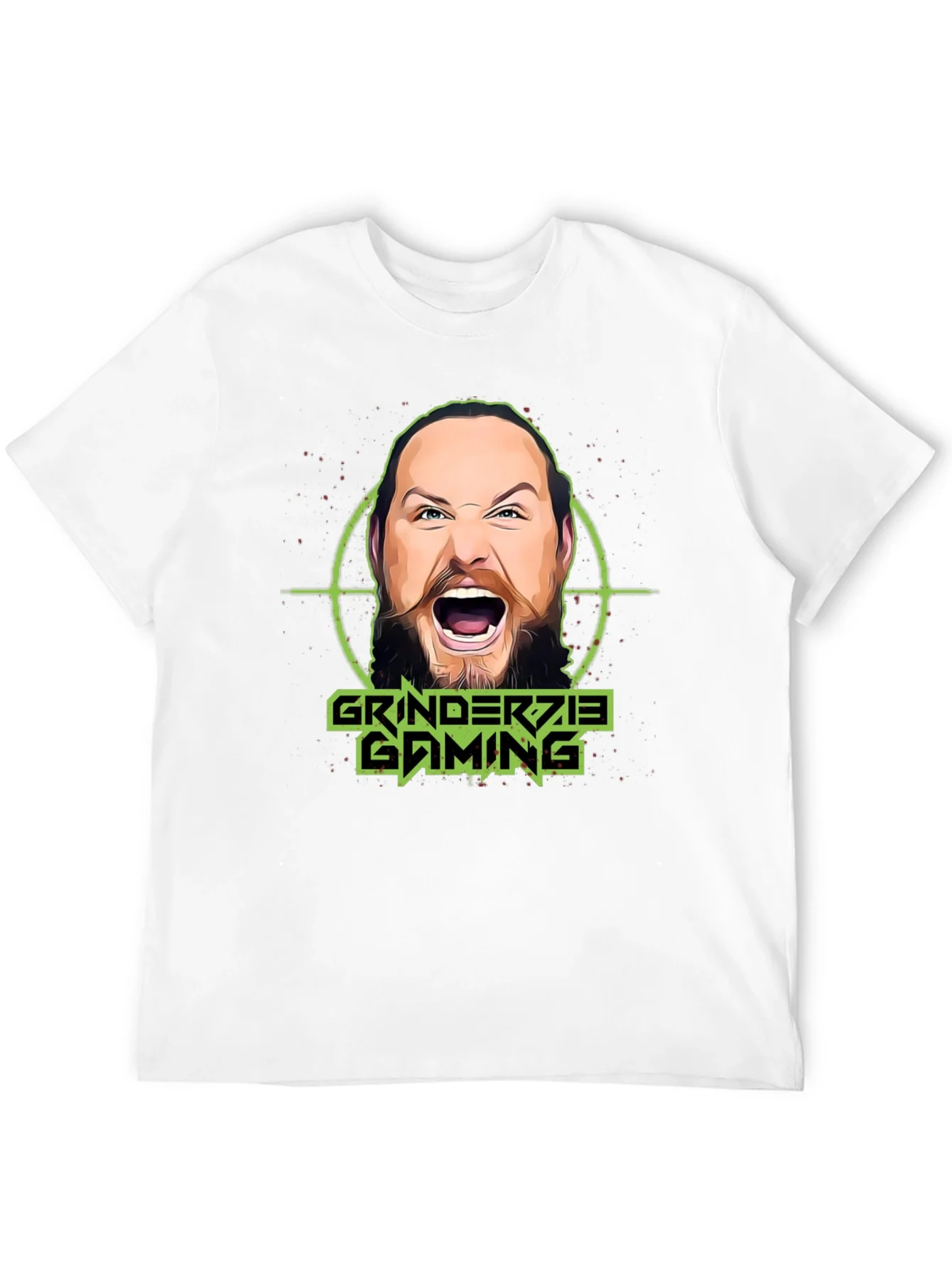 Camiseta Grinderzie Gaming Negra Unisex