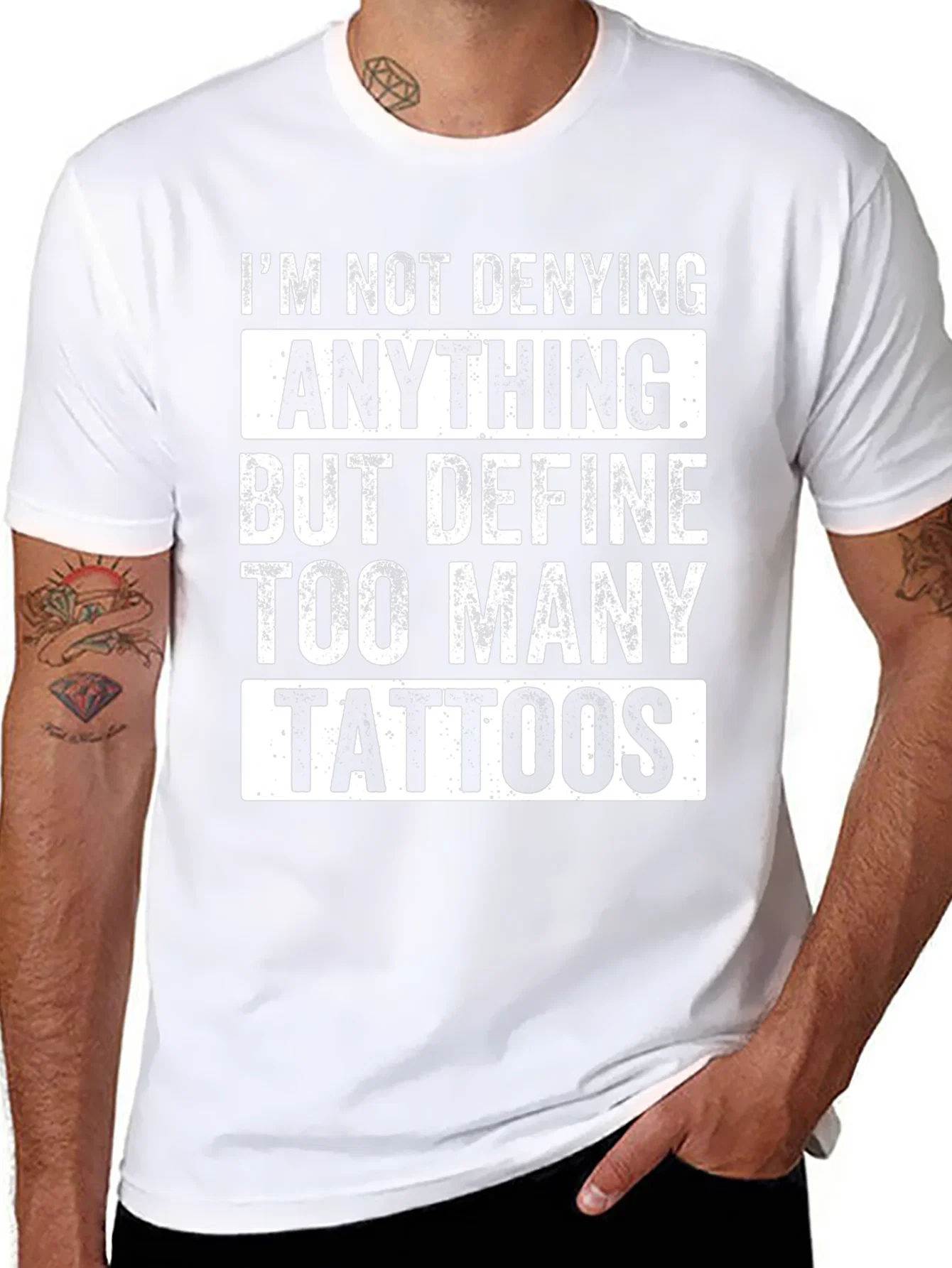 Rebbecca Tattoo Lover T-Shirt - Funny Slogan Tee