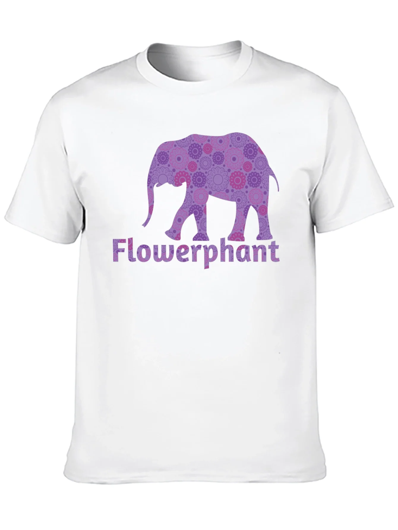 Camiseta Negra Flowerphant