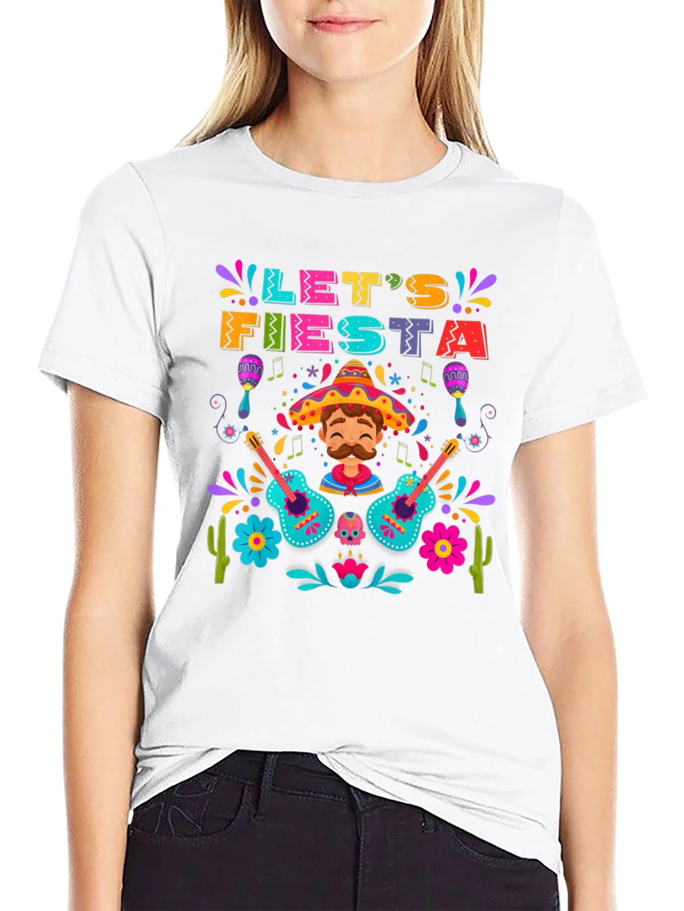 Camiseta Fiesta Mexicana ?Que Viva La Fiesta!