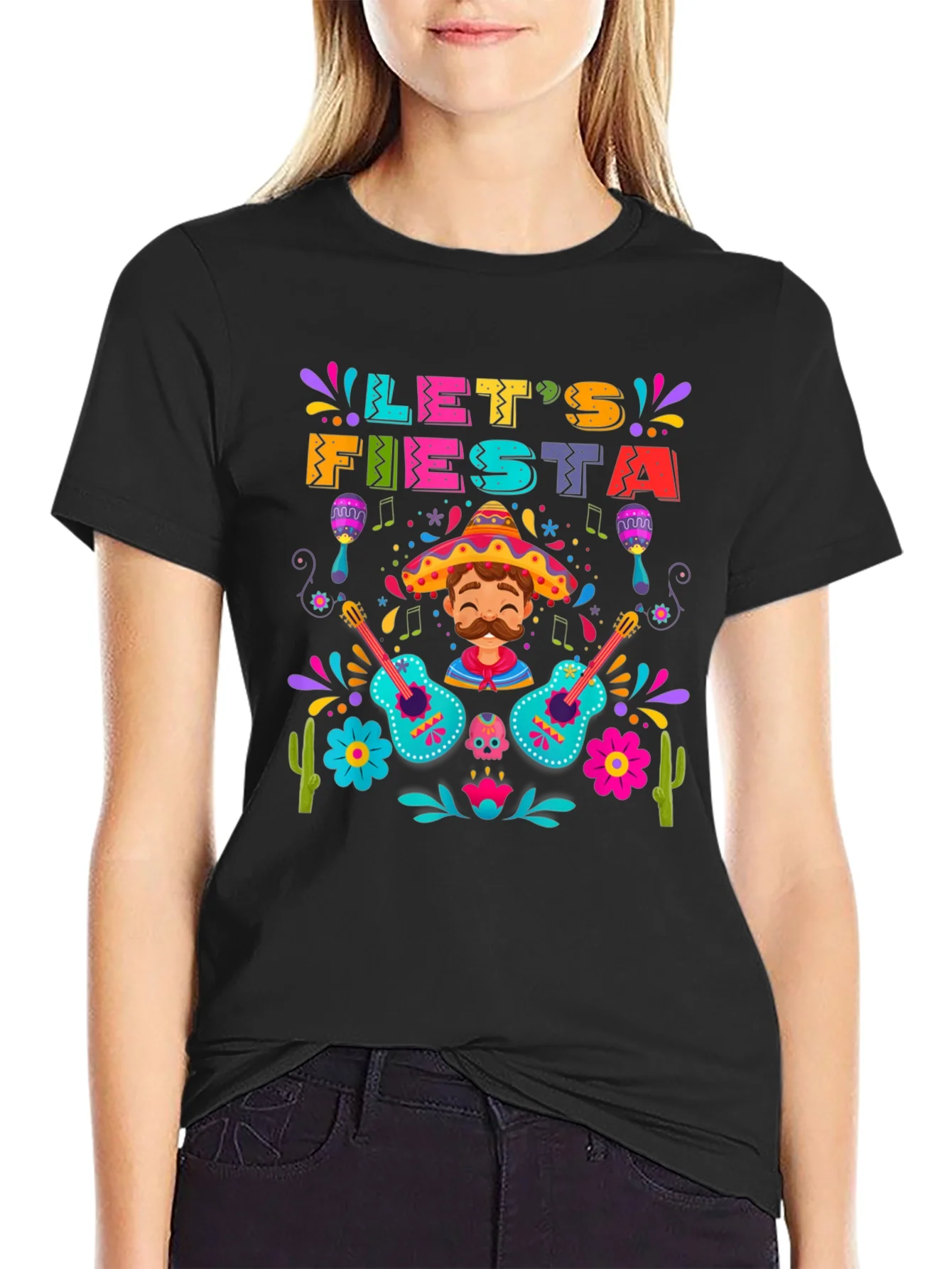 Camiseta Fiesta Mexicana ?Que Viva La Fiesta!