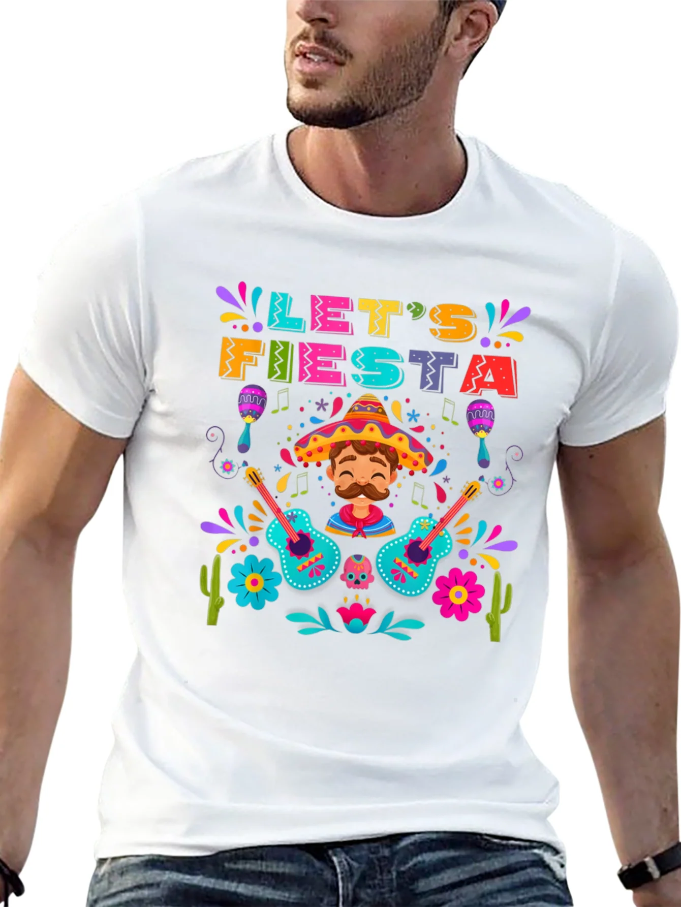 Camiseta Fiesta Mexicana ?Que Viva La Fiesta!