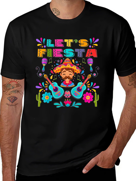 Camiseta Fiesta Mexicana ?Que Viva La Fiesta!