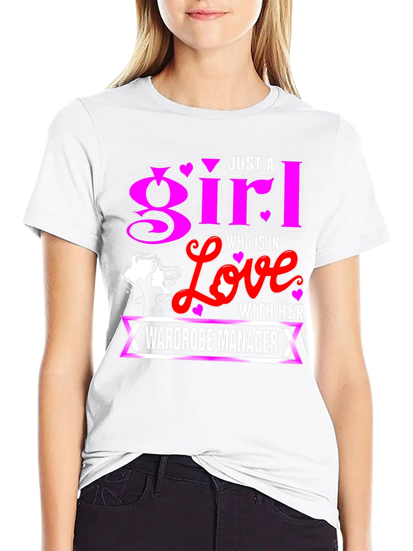 Rebbecca Wardrobe Manager Girl in Love Graphic T-Shirt