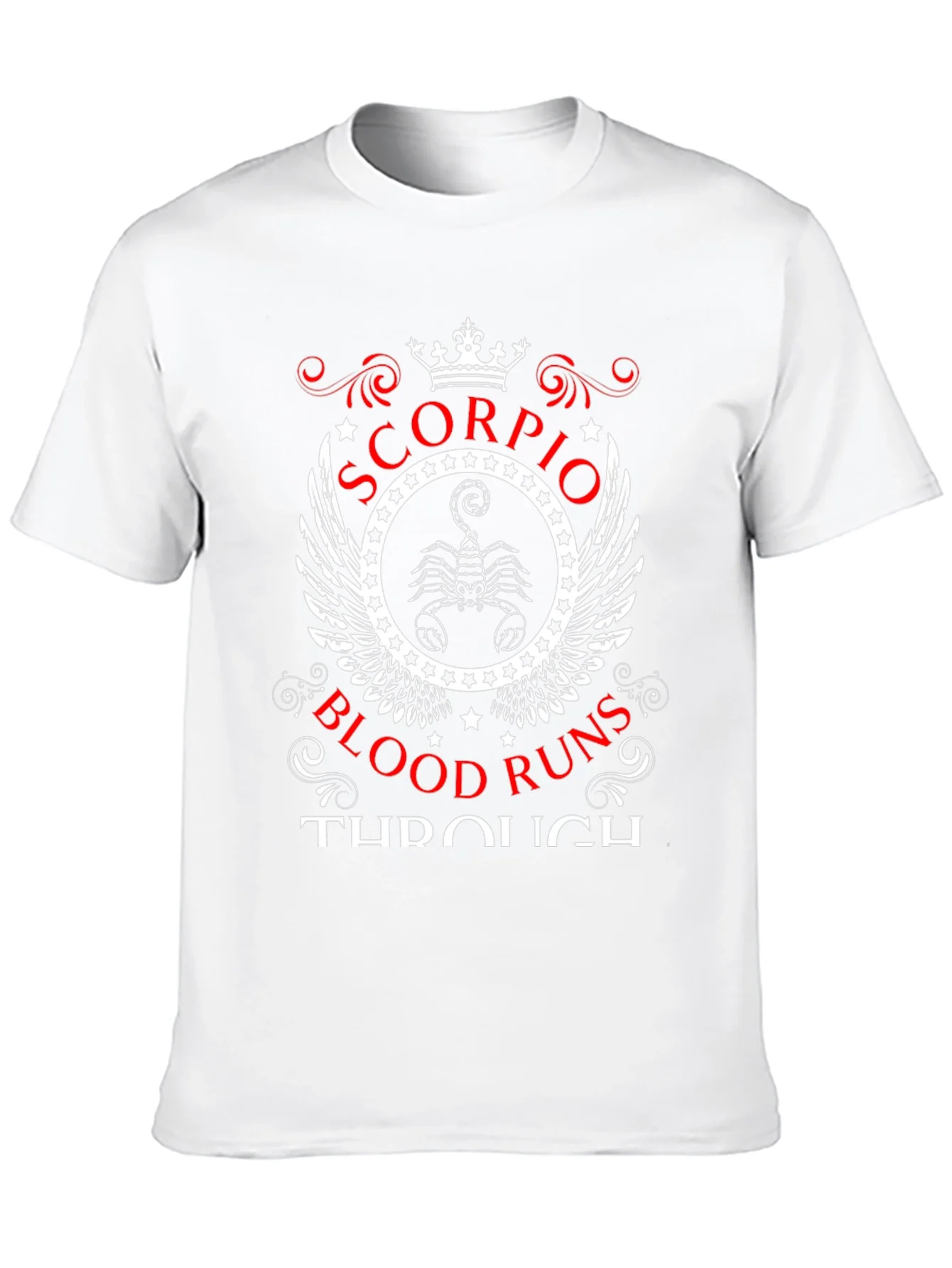 Rebbecca Scorpio Blood Runs Through T-Shirt