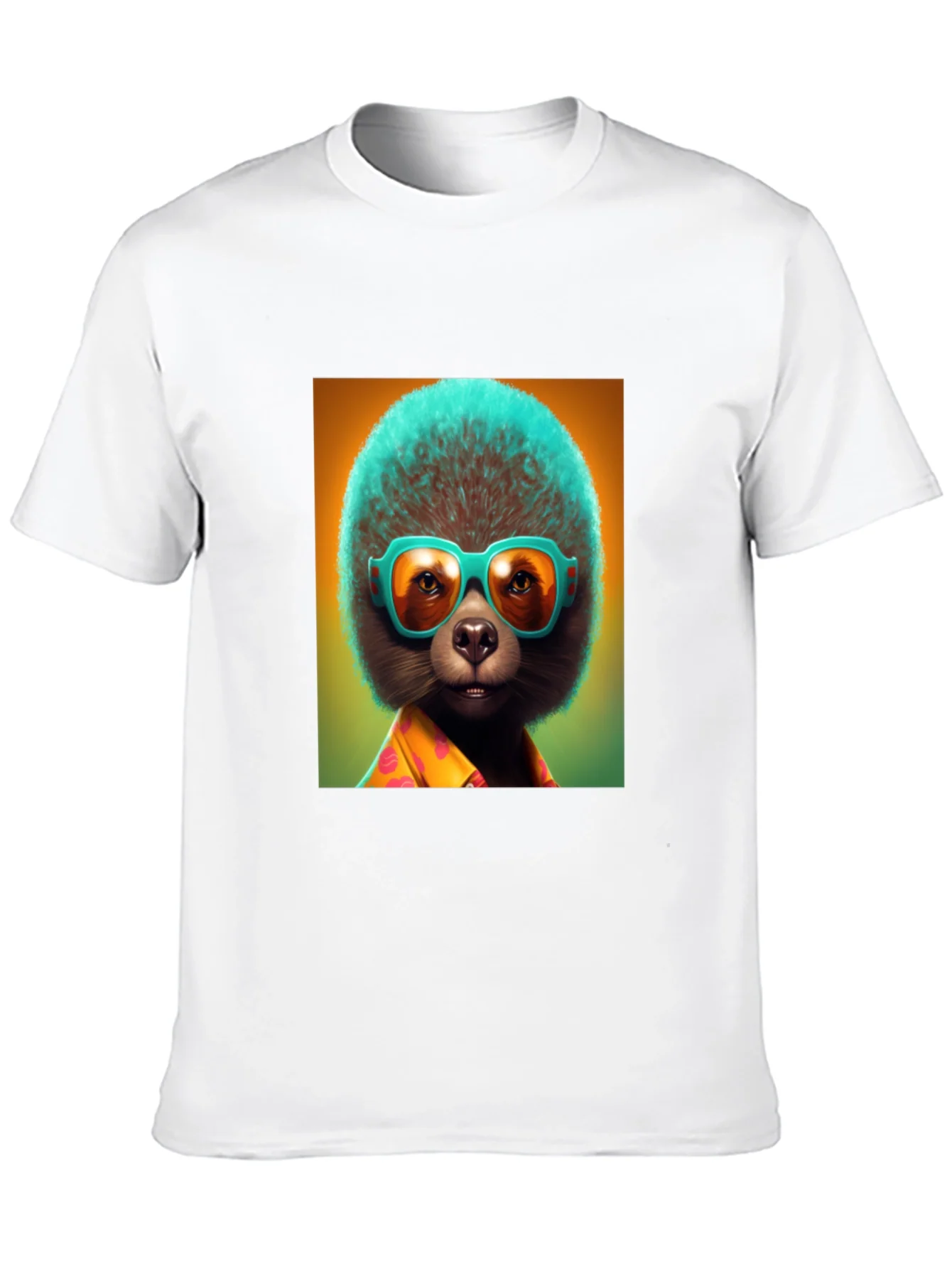 Rebbecca Cool Sloth Tee: Tropical Vibes