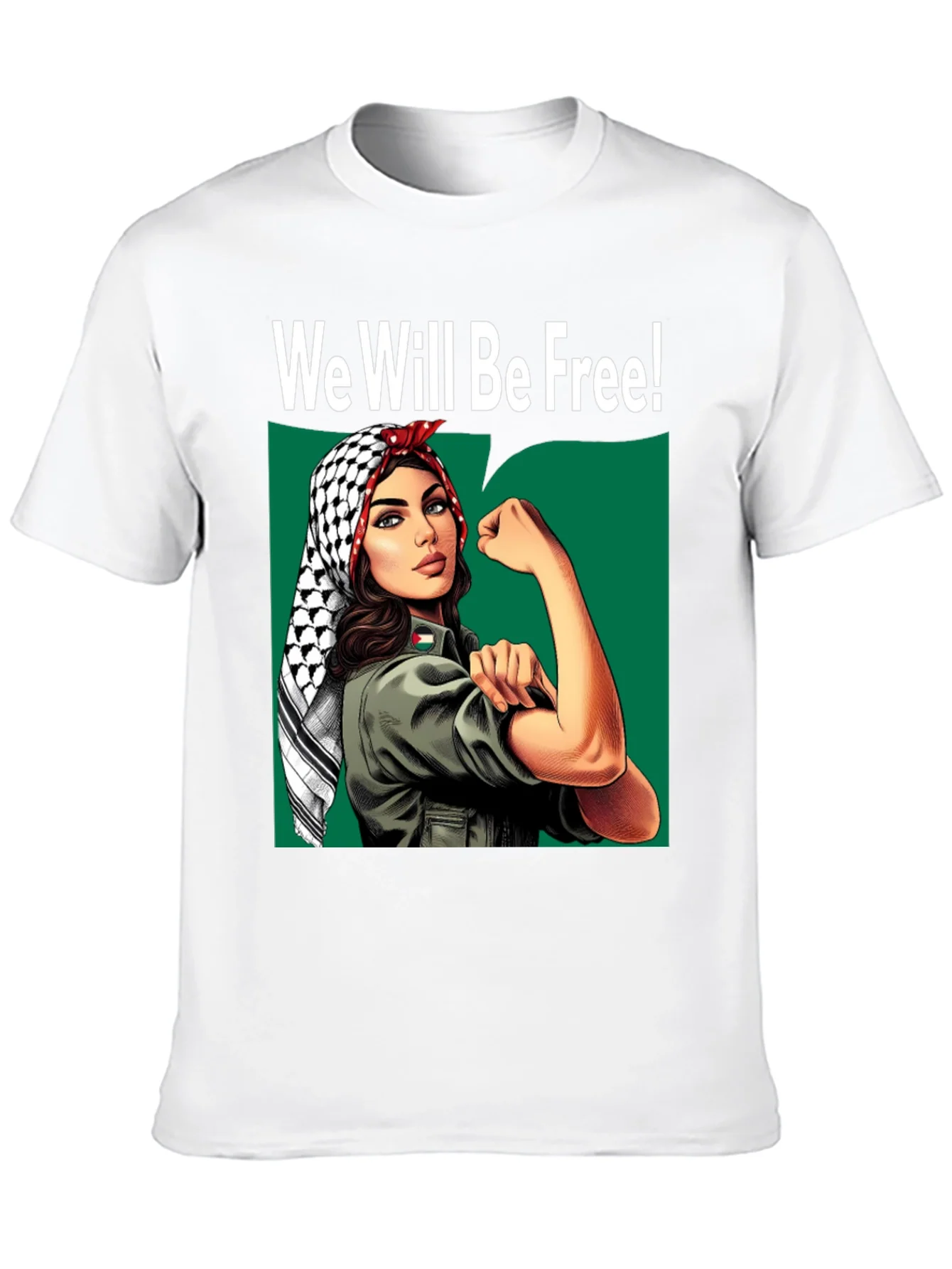 Camiseta Negra We Will Be Free!