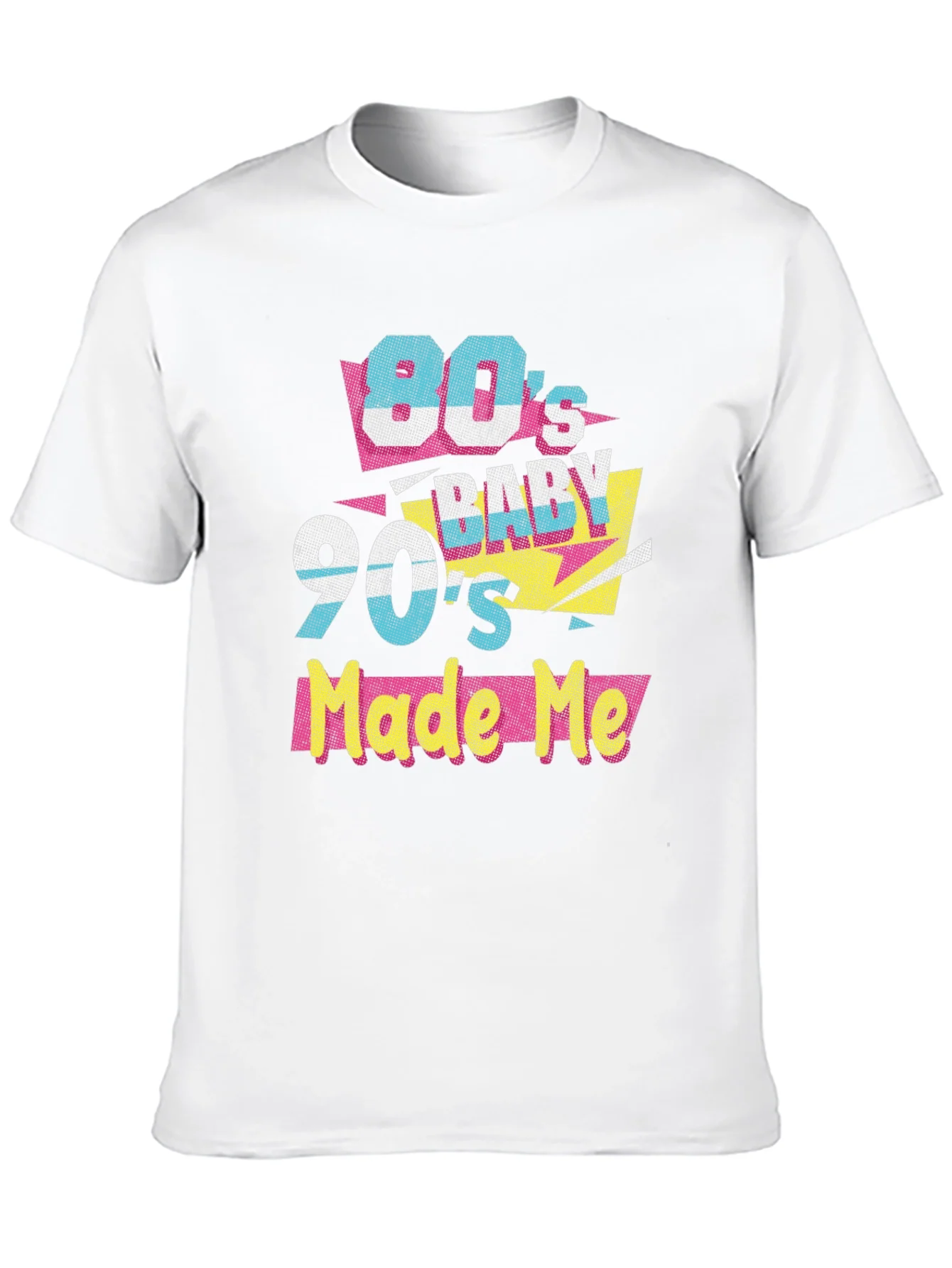 Camiseta Negra Estilo 80s/90s