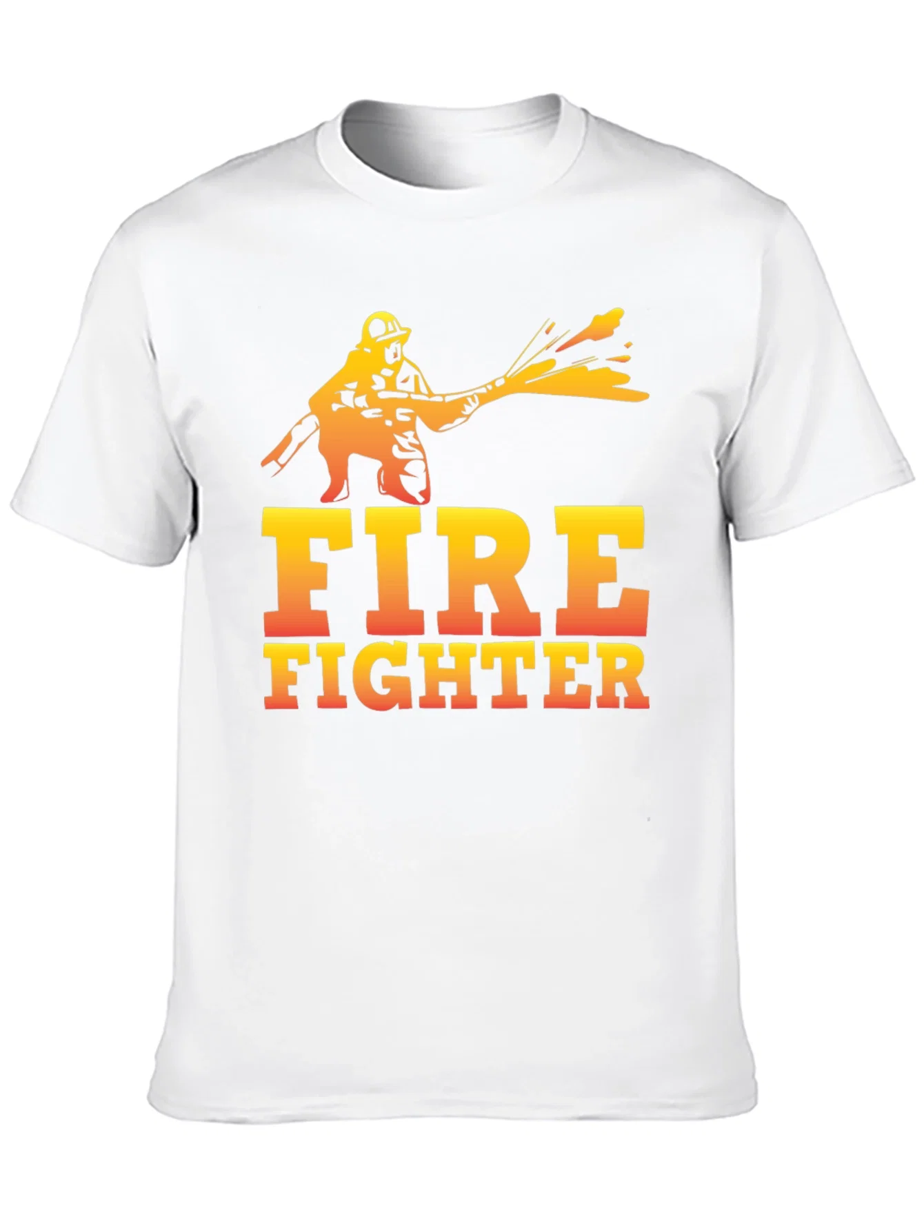 Rebbecca Firefighter Graphic Print Tee - Heroic Design