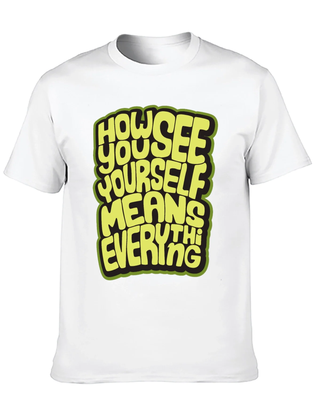 Camiseta Negra con Dise?o Inspirador