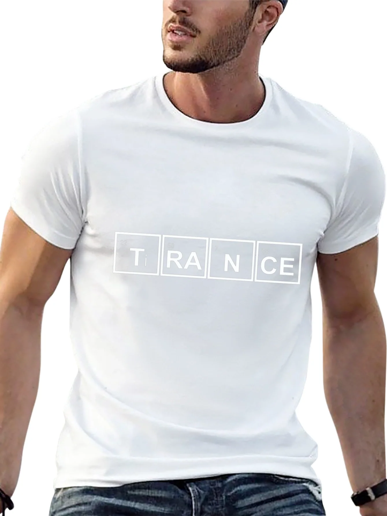 Camiseta Negra Trance Elementos Qu¨ªmicos