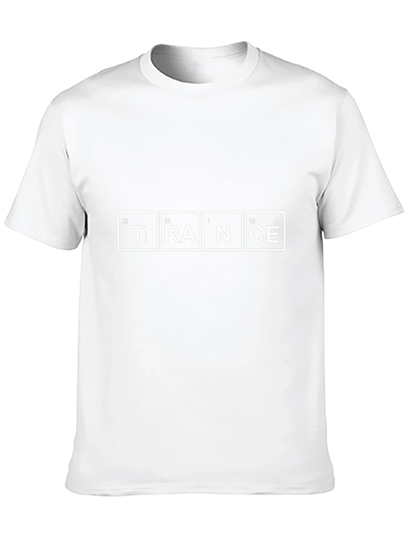 Camiseta Negra Trance Elementos Qu¨ªmicos