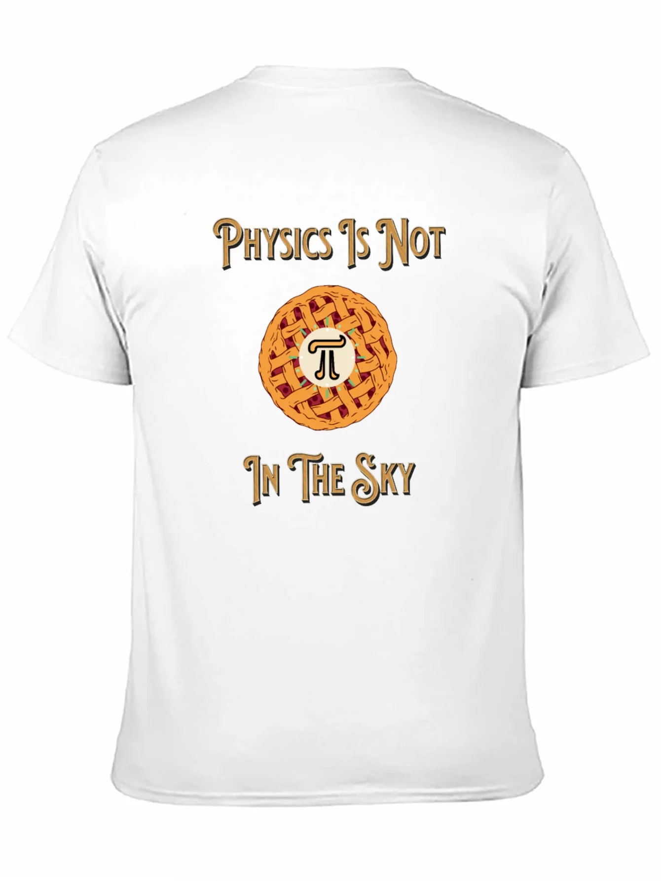 Camiseta Negra: ?F¨ªsica Divertida con Dise?o de Pie Pi!