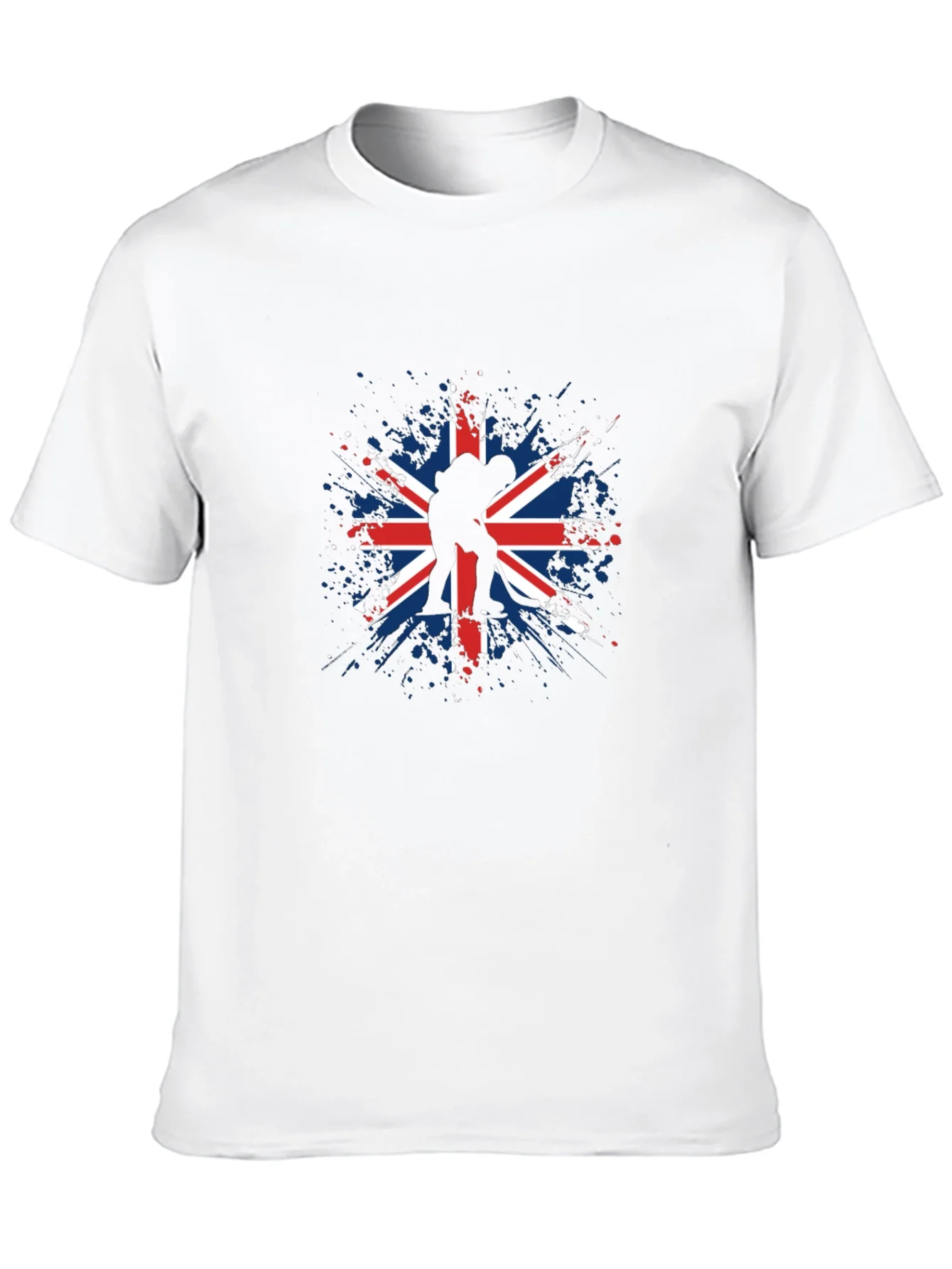 Camiseta Negra Union Jack Hockey
