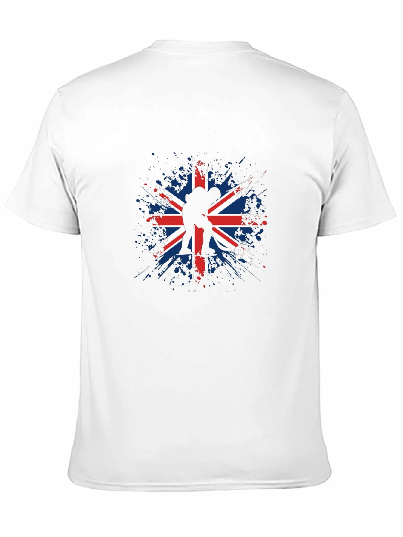 Camiseta Negra Union Jack Hockey