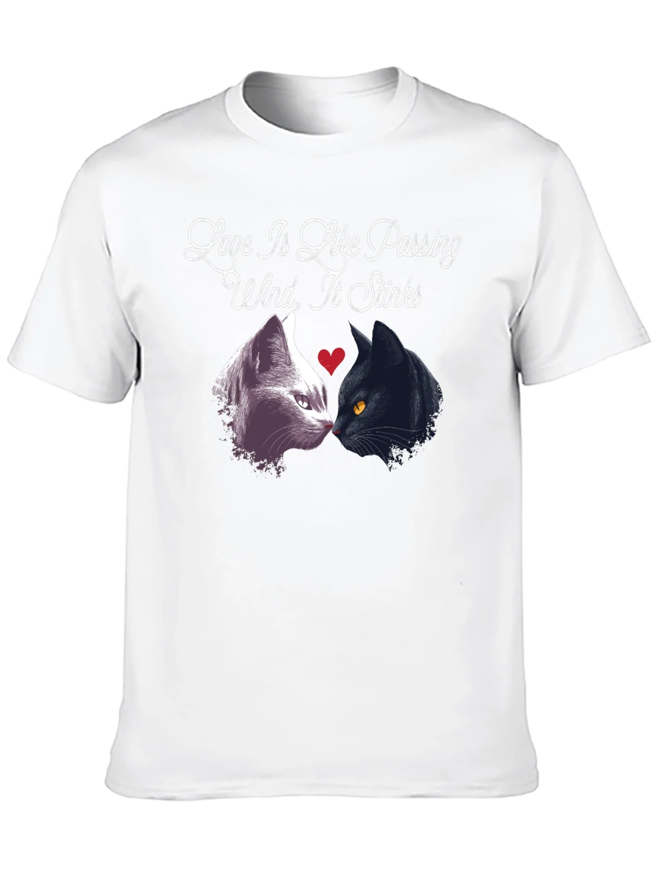 Rebbecca Love Stinks T-Shirt Funny Cat Tee